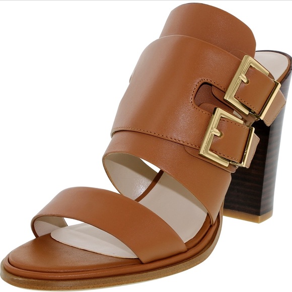 NEW - KENNETH COLE - SALEM HEEL - COGNAC - SIZE 8 - Picture 2 of 4